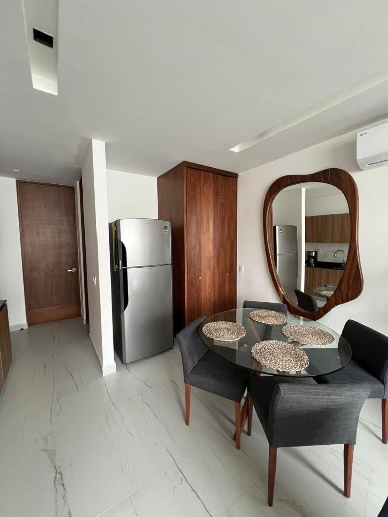 Big, Modern And Beautiful Beach Apartament 1Br Ocean View Playa del Carmen Bagian luar foto
