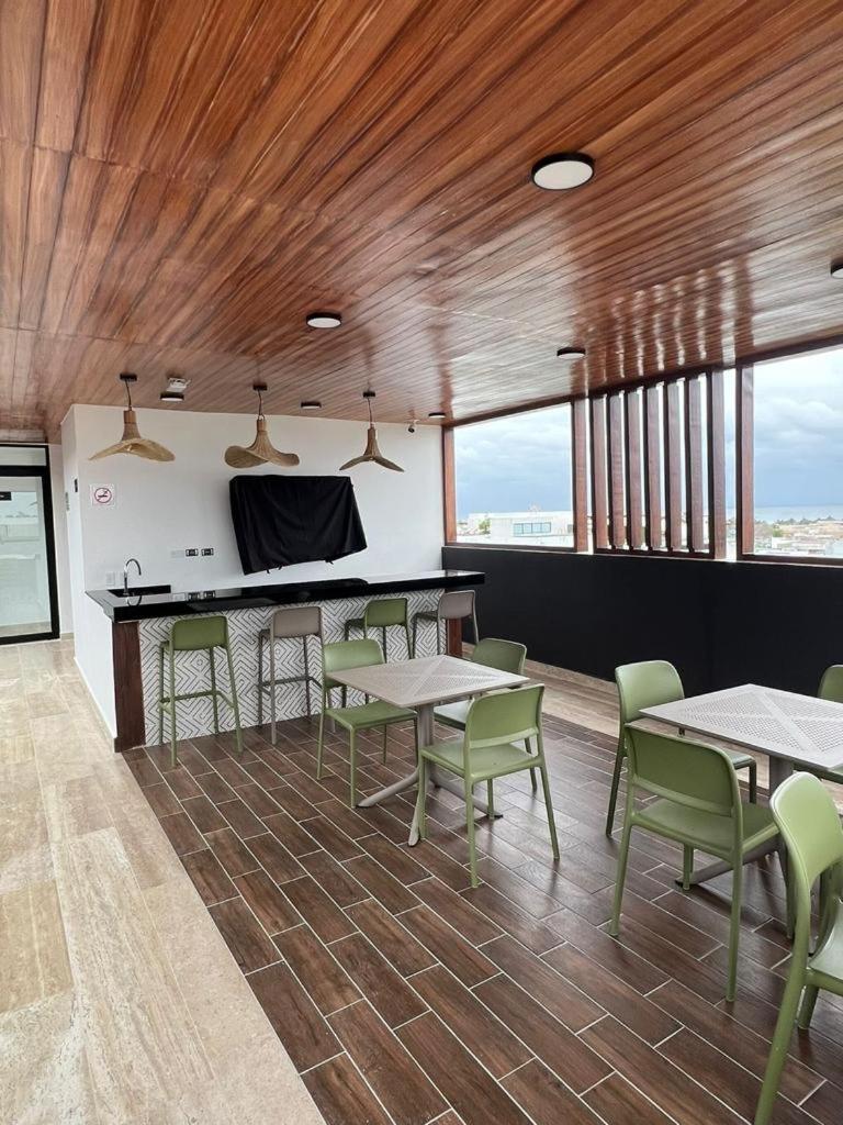 Big, Modern And Beautiful Beach Apartament 1Br Ocean View Playa del Carmen Bagian luar foto
