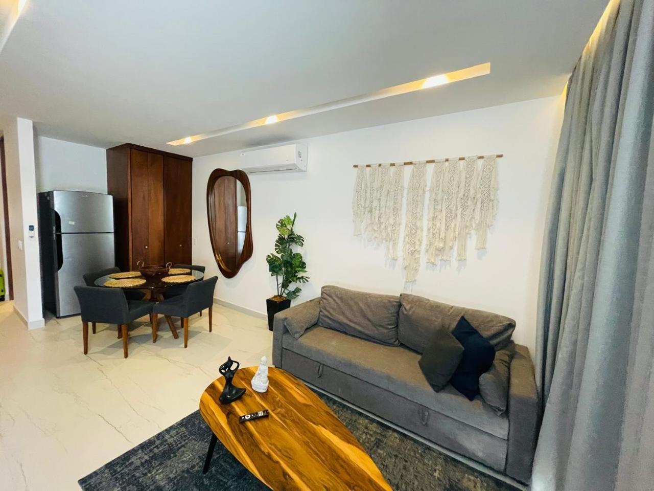 Big, Modern And Beautiful Beach Apartament 1Br Ocean View Playa del Carmen Bagian luar foto